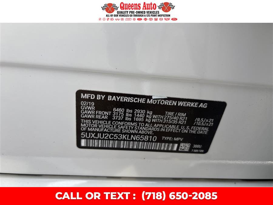 Used 2019 BMW X5 xDrive50i w/ M Sport Package image 28