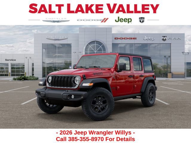 New 2026 Jeep Wrangler Willys