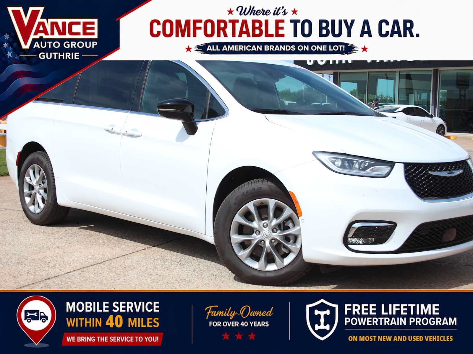 New 2025 Chrysler Pacifica Select AWD/4WD image 1