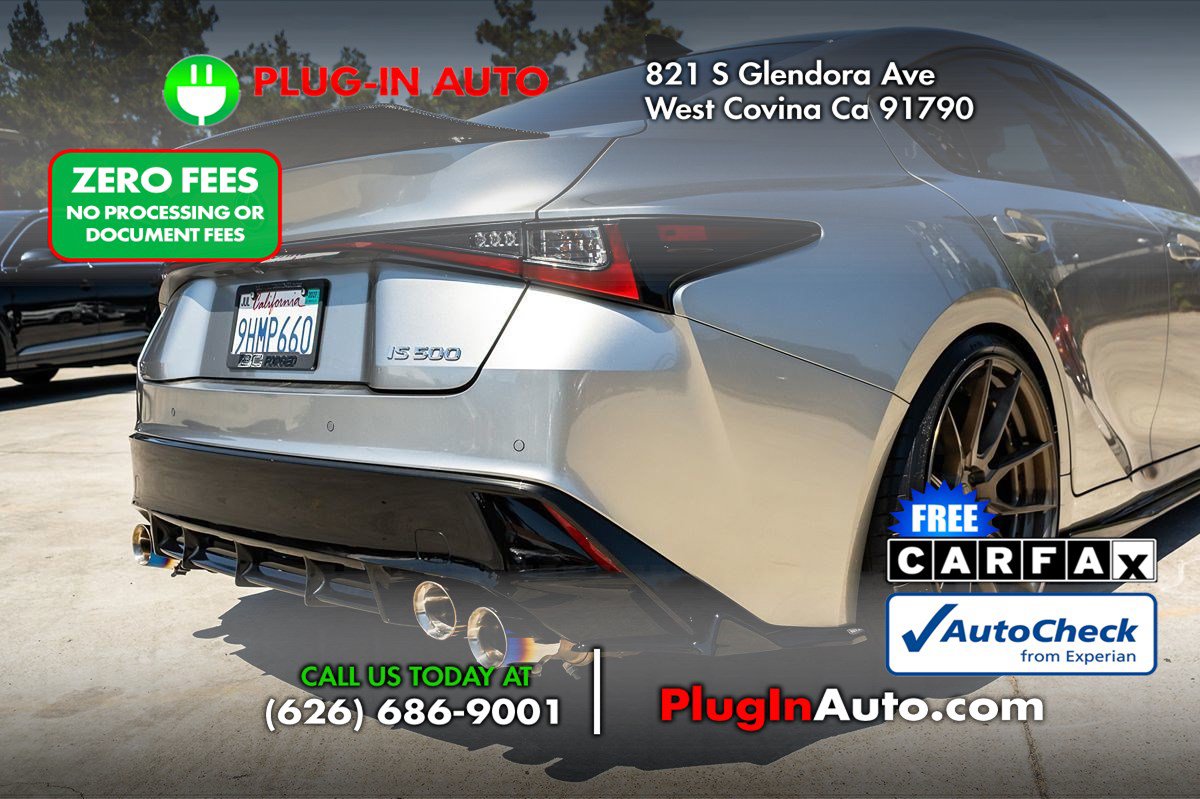 Used 2023 Lexus IS 500 w/ Accessory Package RWD image 3