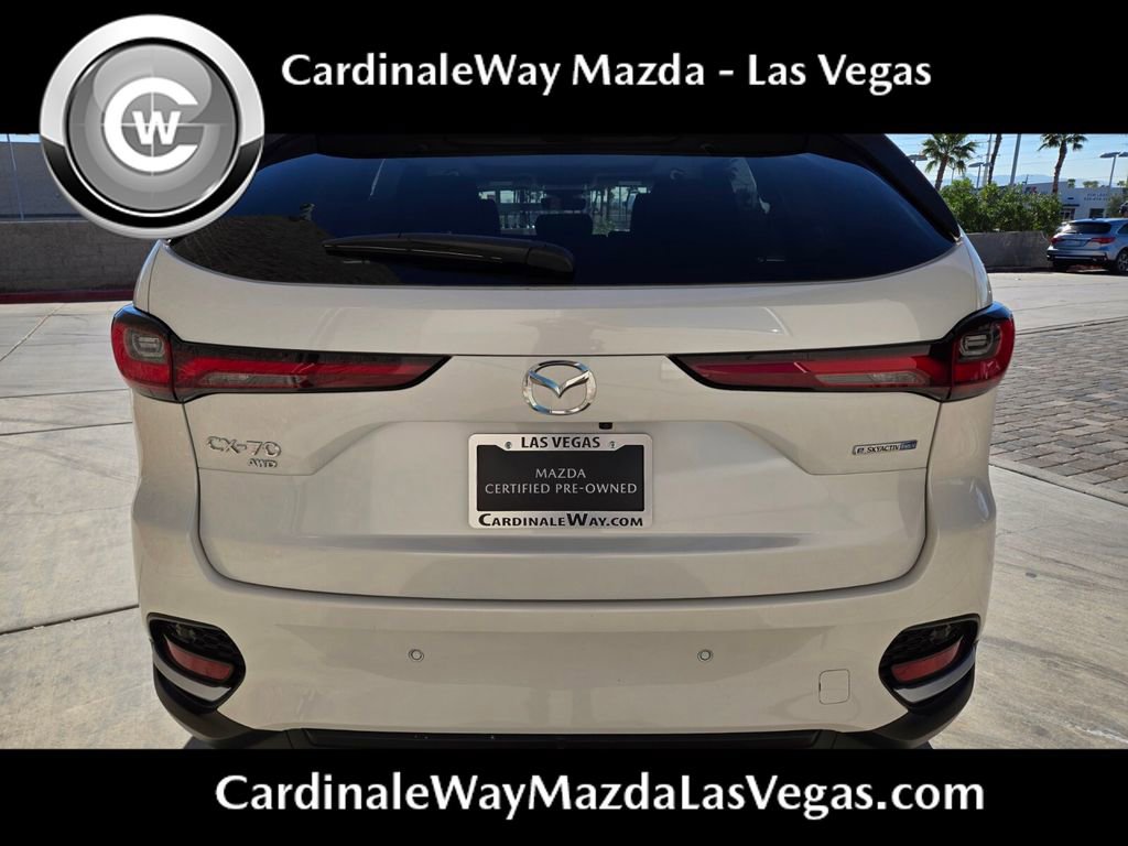 Certified 2025 MAZDA CX-70 Plug-In Hybrid w/ Premium Pkg AWD/4WD image 4