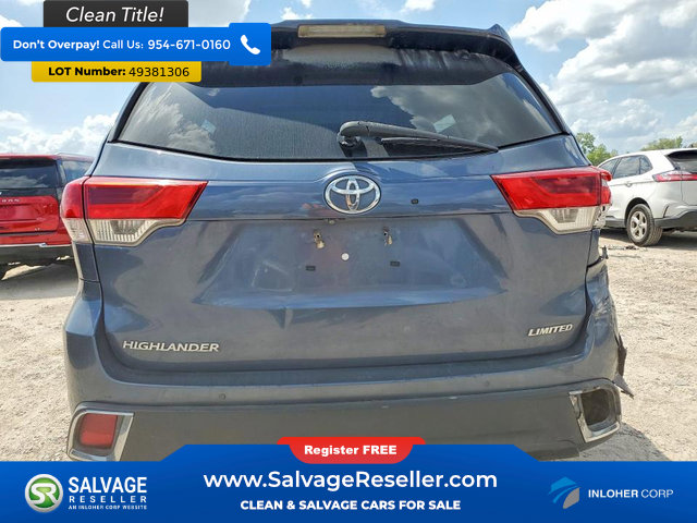 Used 2019 Toyota Highlander Limited Platinum FWD image 8