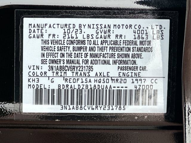 Used 2024 Nissan Sentra SV w/ All-Weather Package image 32