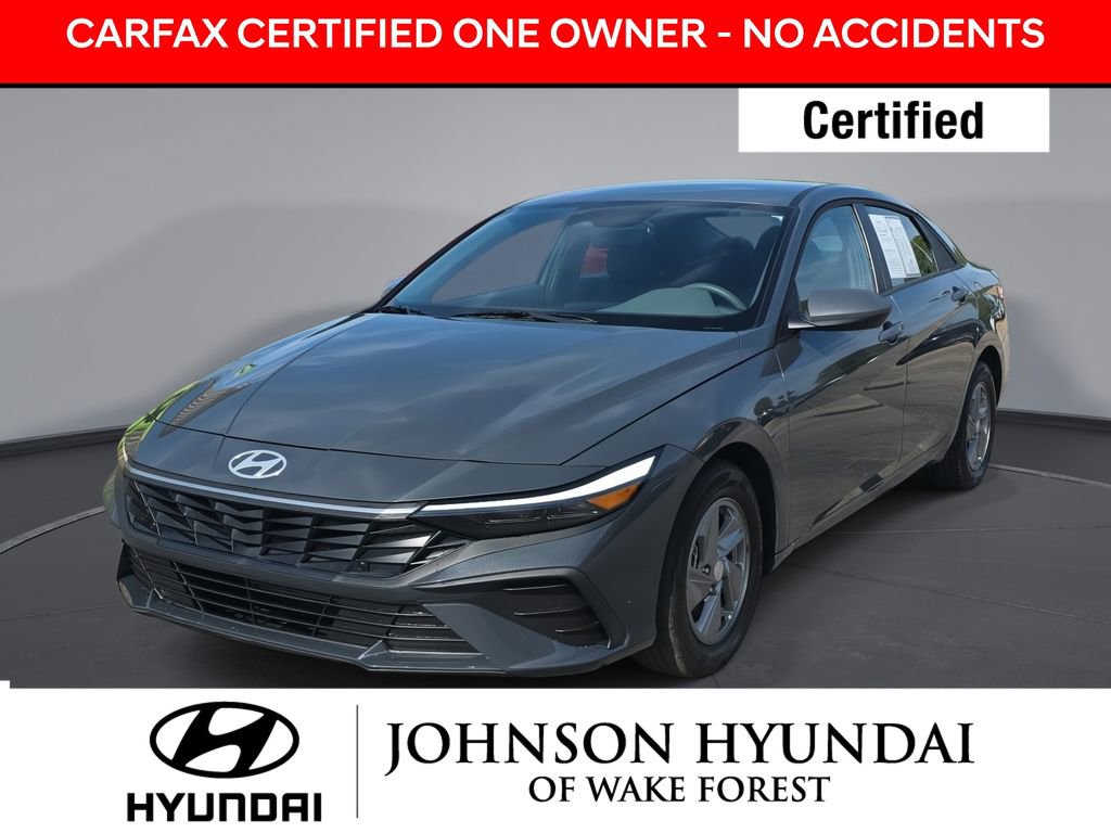 Certified 2025 Hyundai Elantra SE