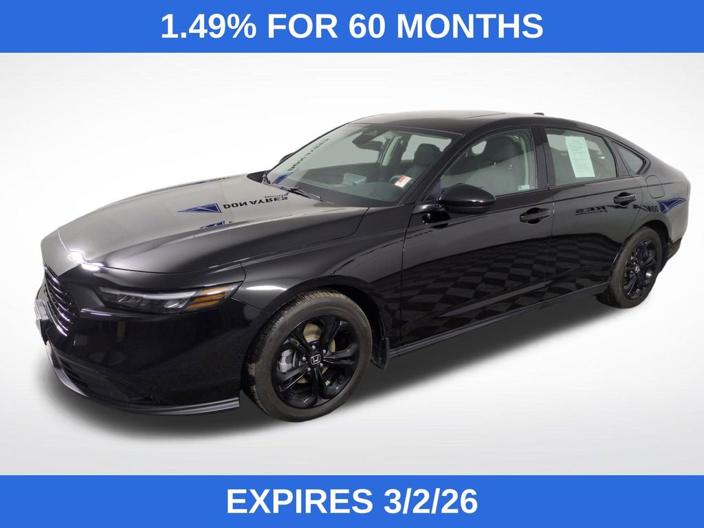 Certified 2025 Honda Accord SE