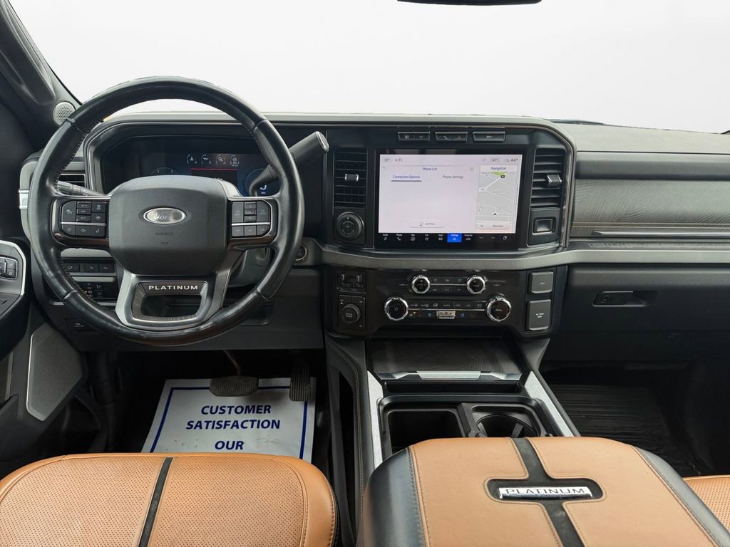 Used 2023 Ford F450 Platinum w/ Camper Package AWD/4WD image 11