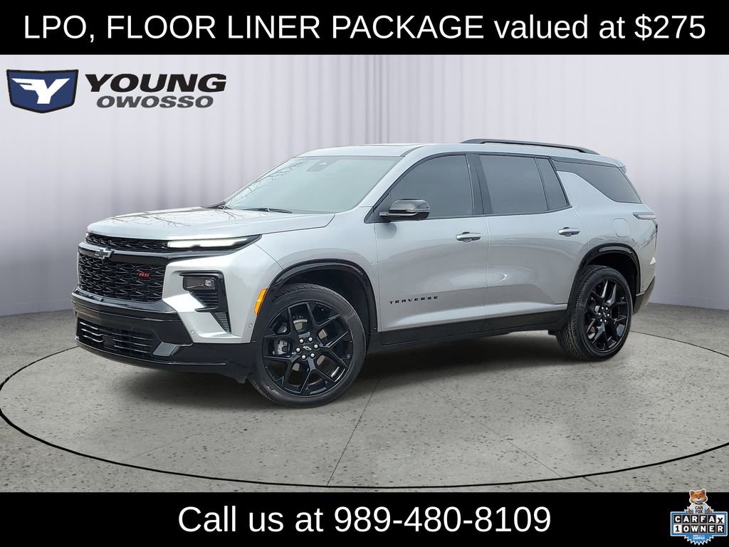 Used 2024 Chevrolet Traverse RS w/ LPO, Floor Liner Package image 1