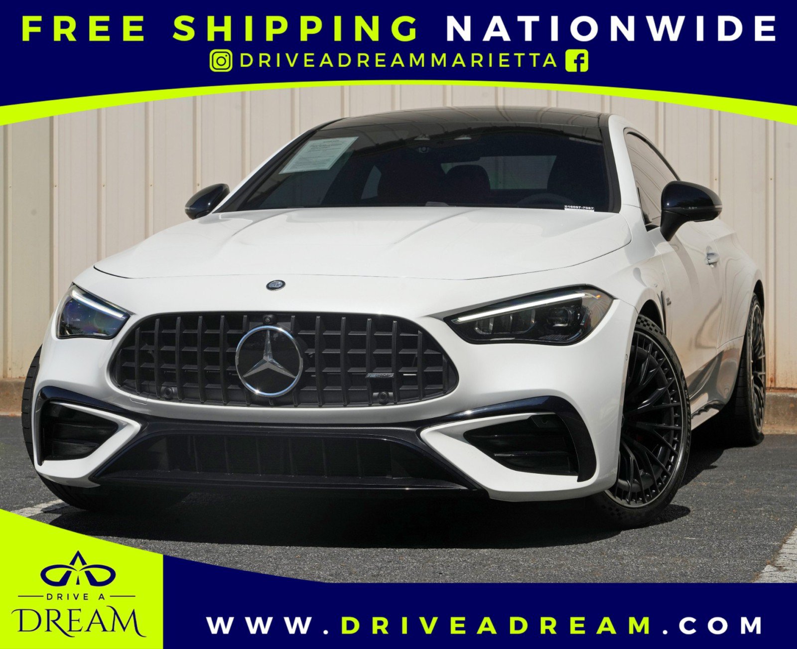 Used 2024 Mercedes-Benz CLE 53 AMG 4MATIC w/ Driver Assistance Package image 1