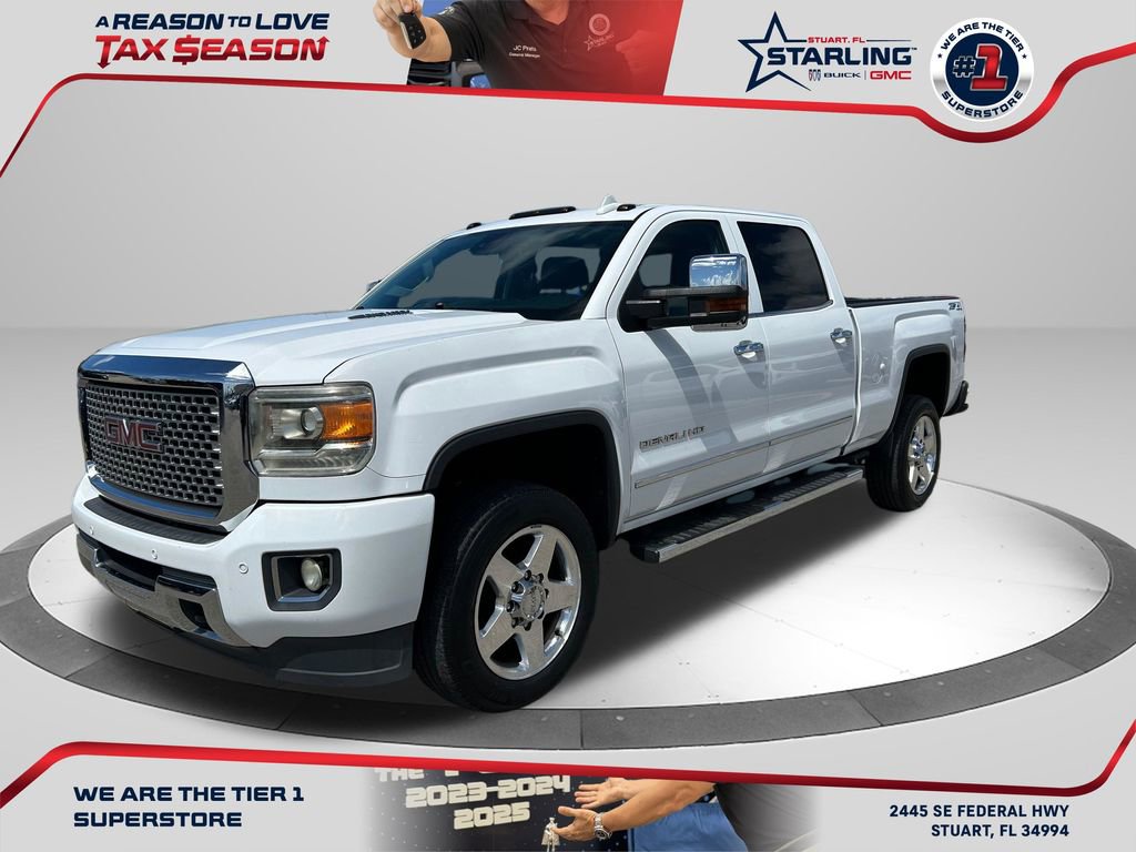 Used 2015 GMC Sierra 2500 Denali w/ Duramax Plus Package AWD/4WD image 1