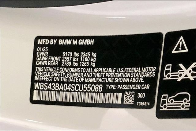 Used 2025 BMW M4 xDrive Competition AWD/4WD image 13