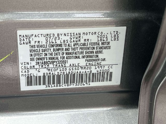 Used 2023 Nissan Sentra SV w/ All-Weather Package FWD image 31