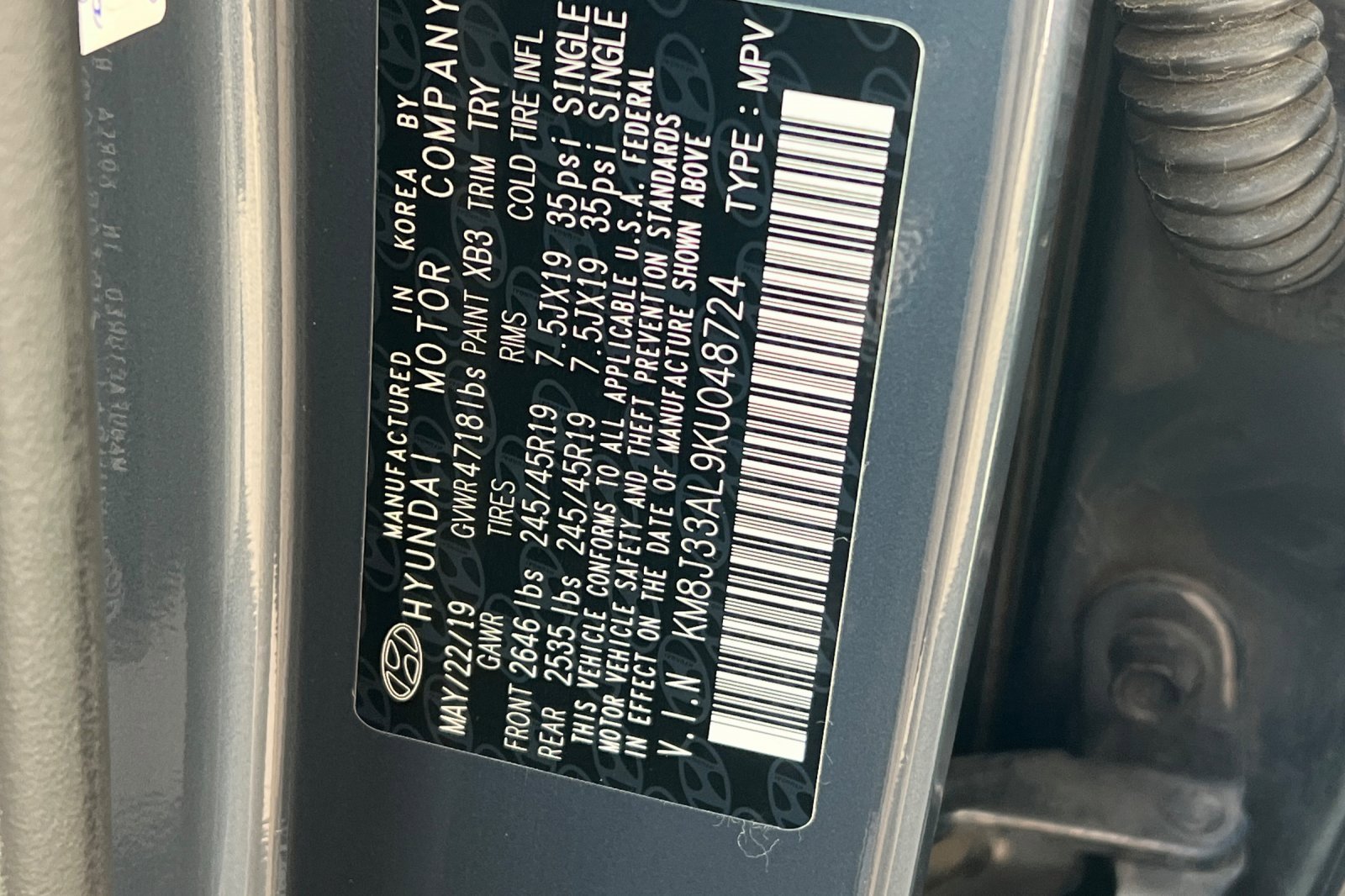 Used 2019 Hyundai Tucson Sport image 42