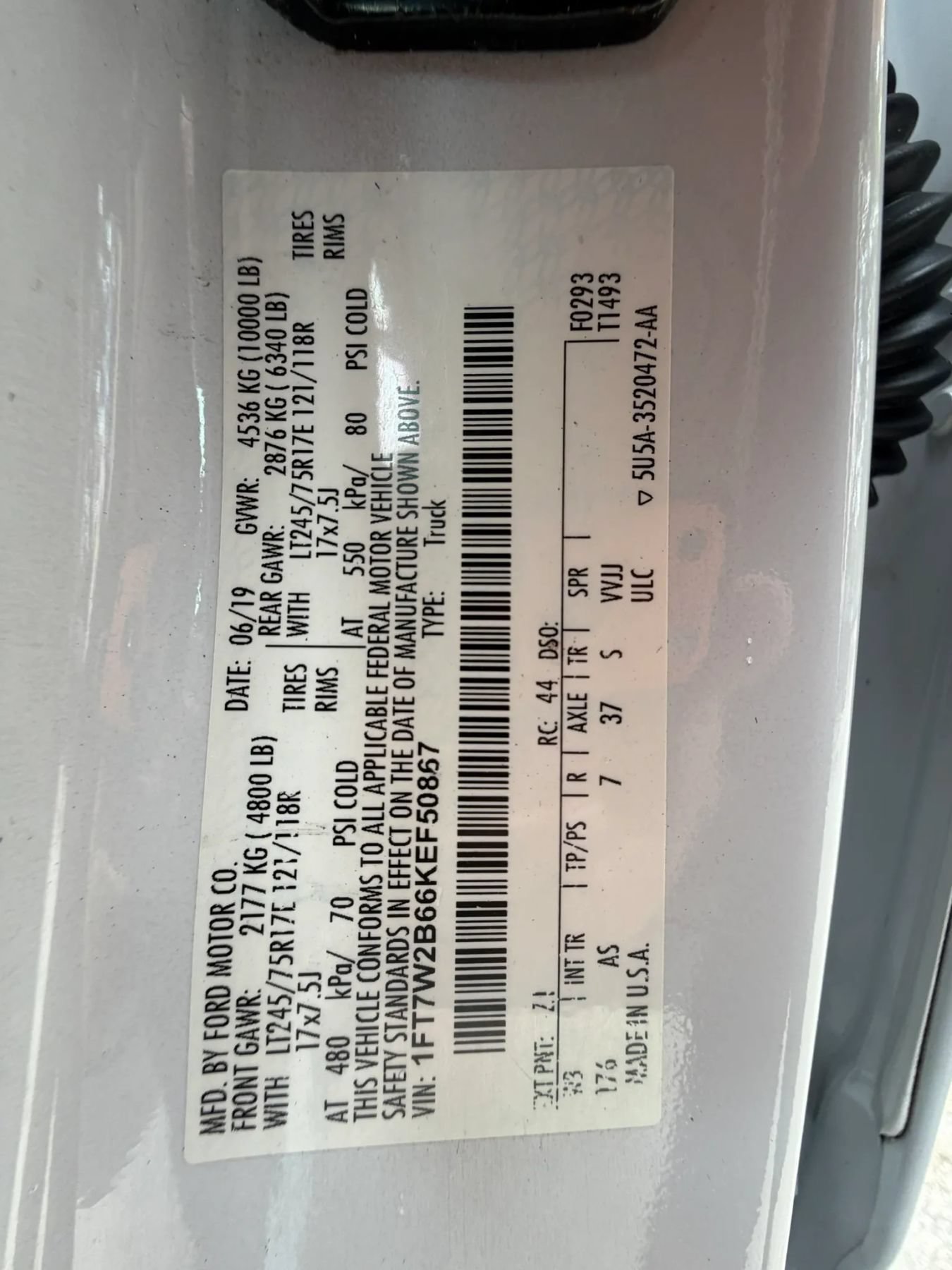 Used 2019 Ford F250 XL w/ Power Equipment Group AWD/4WD image 17
