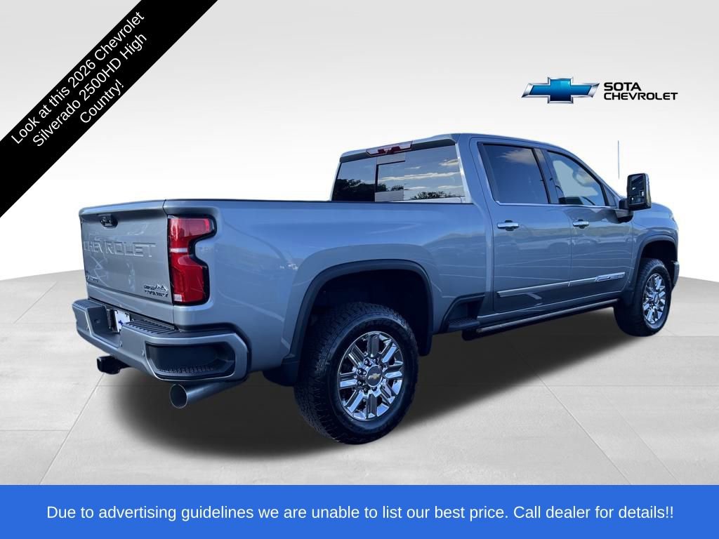 New 2026 Chevrolet Silverado 2500 High Country w/ Technology Package image 5
