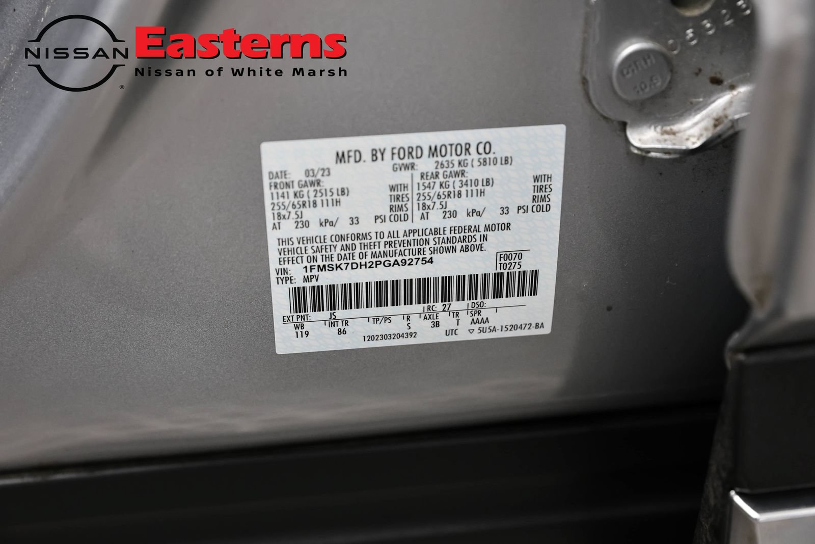 Used 2023 Ford Explorer XLT RWD image 30