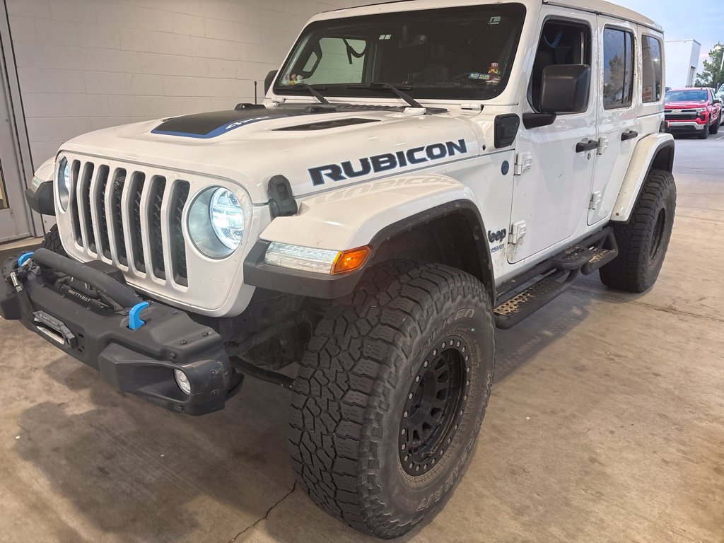 Used 2022 Jeep Wrangler Unlimited Rubicon 4xe w/ Steel Bumper Group AWD/4WD image 12