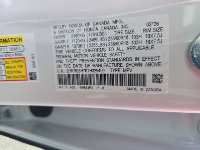 New 2026 Honda CR-V EX-L image 36