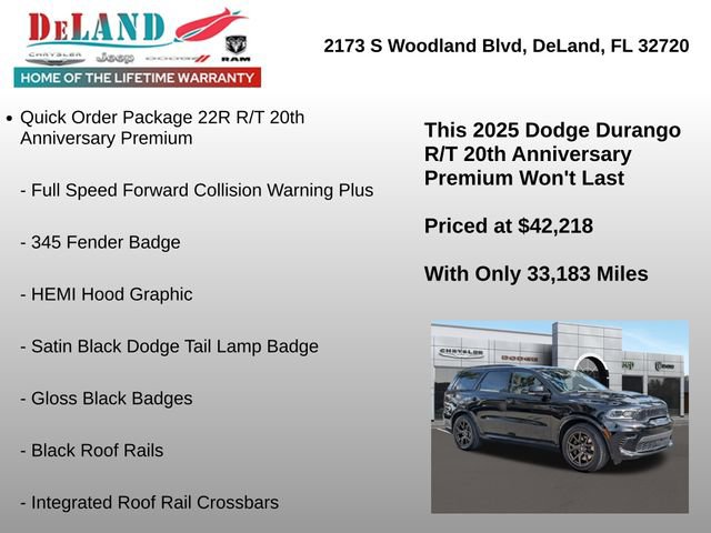 Used 2025 Dodge Durango R/T image 25