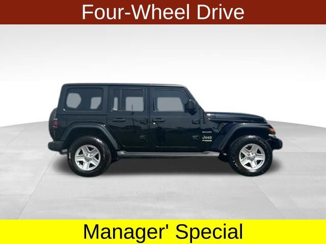 Used 2021 Jeep Wrangler Unlimited Sahara AWD/4WD image 8