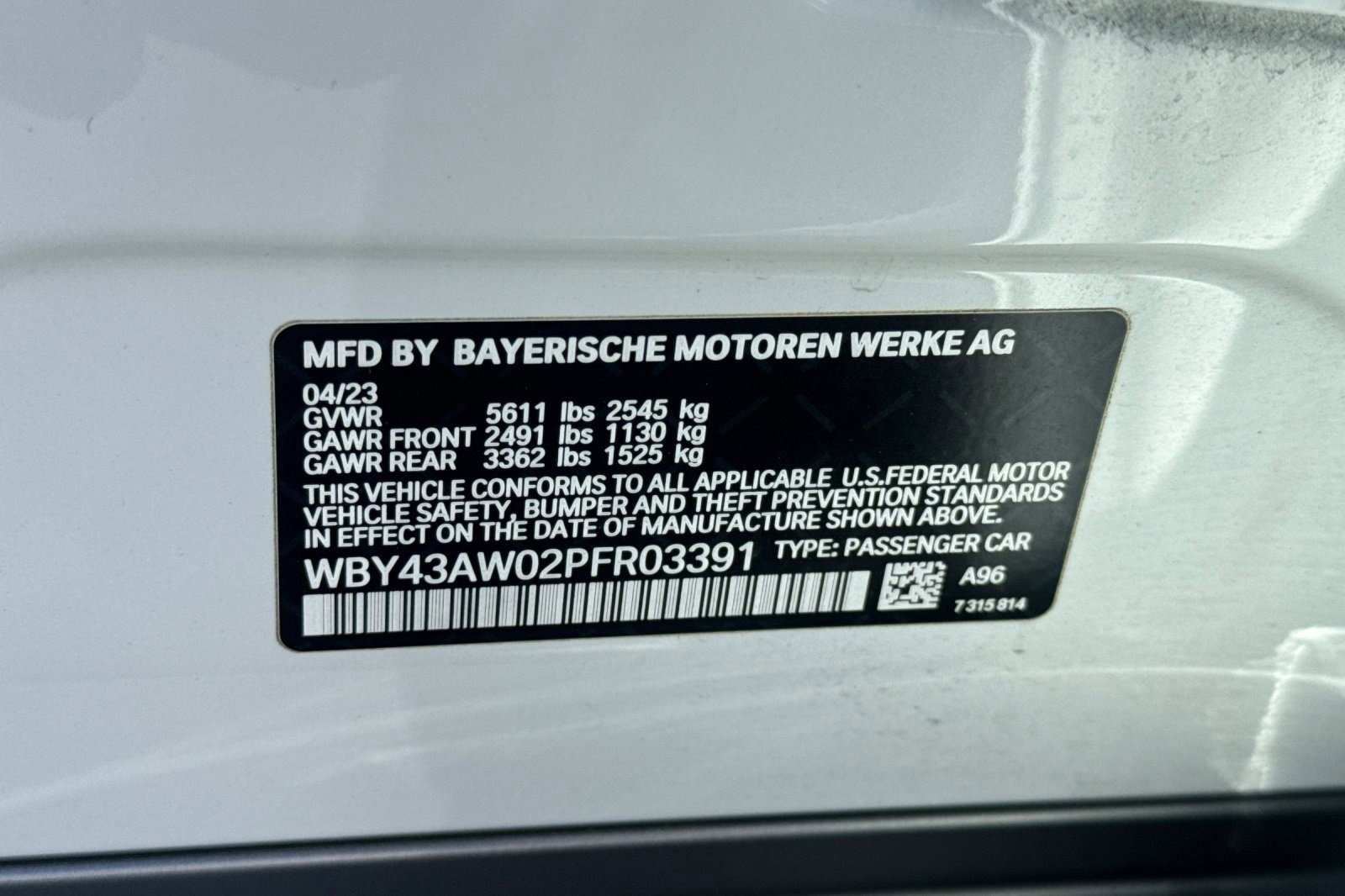 Certified 2023 BMW i4 eDrive35 image 19