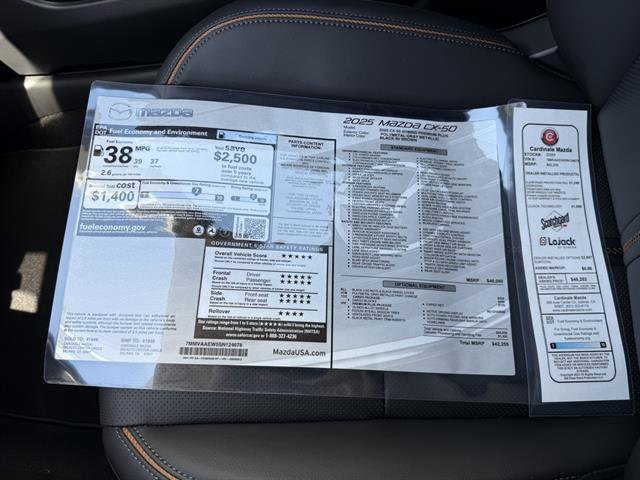 New 2025 MAZDA CX-50 2.5 Hybrid w/ Cargo Package image 36
