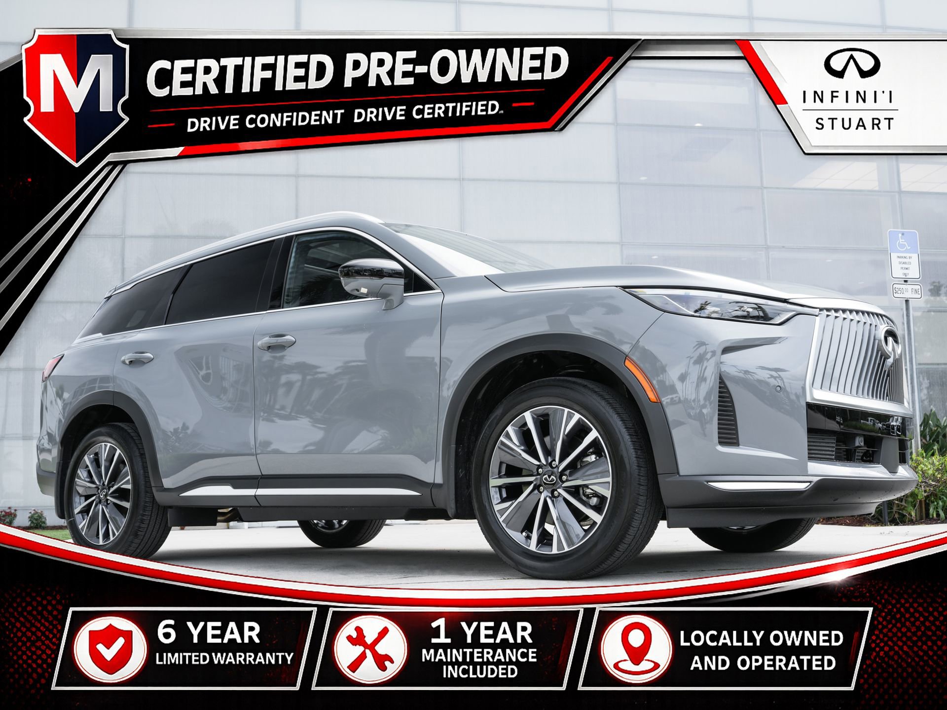 Certified 2026 INFINITI QX60 Luxe w/ Cargo Package
