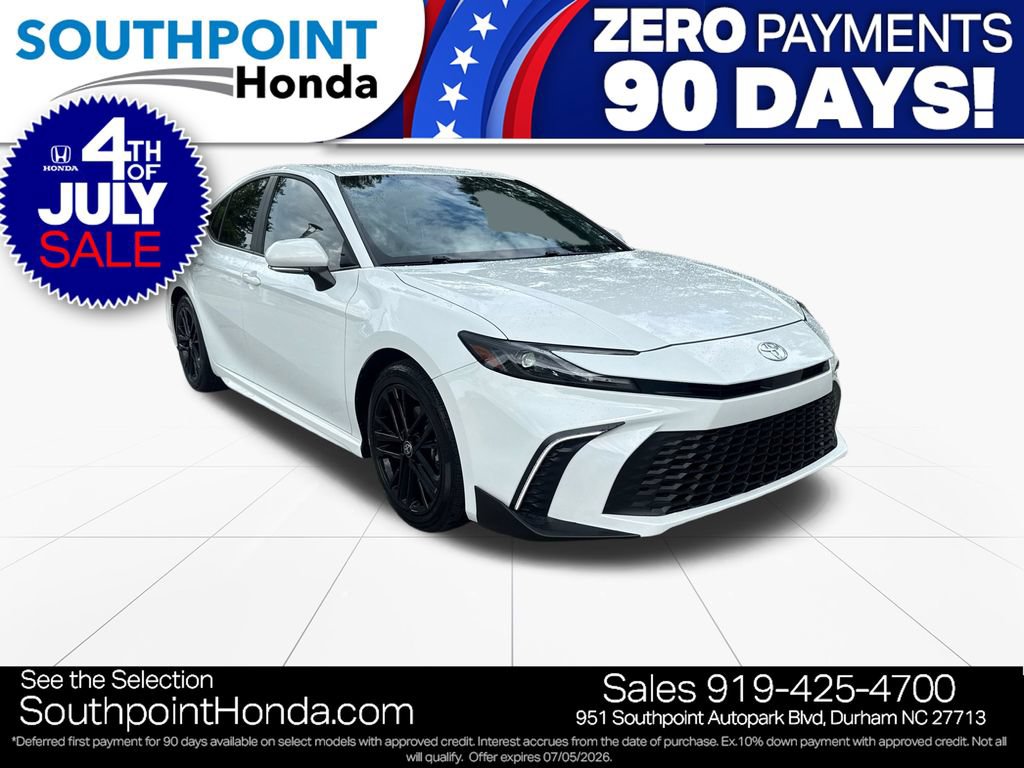 Used 2025 Toyota Camry SE w/ Convenience Package FWD image 1