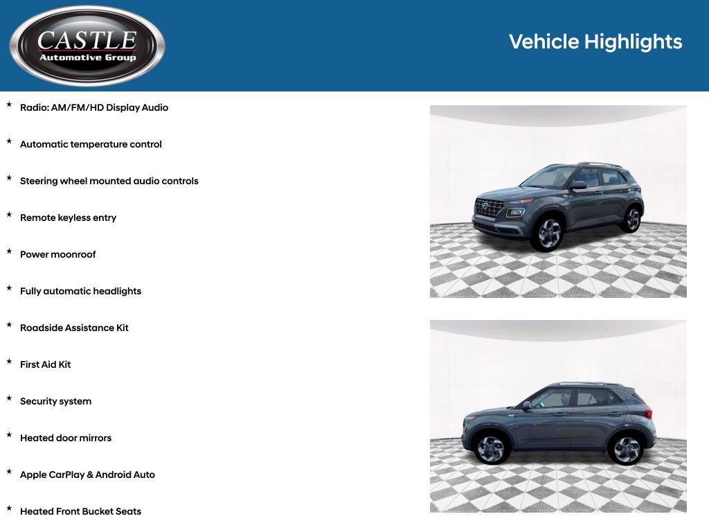 New 2026 Hyundai Venue SEL FWD image 3