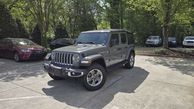 Used 2020 Jeep Wrangler Unlimited Sahara AWD/4WD image 1