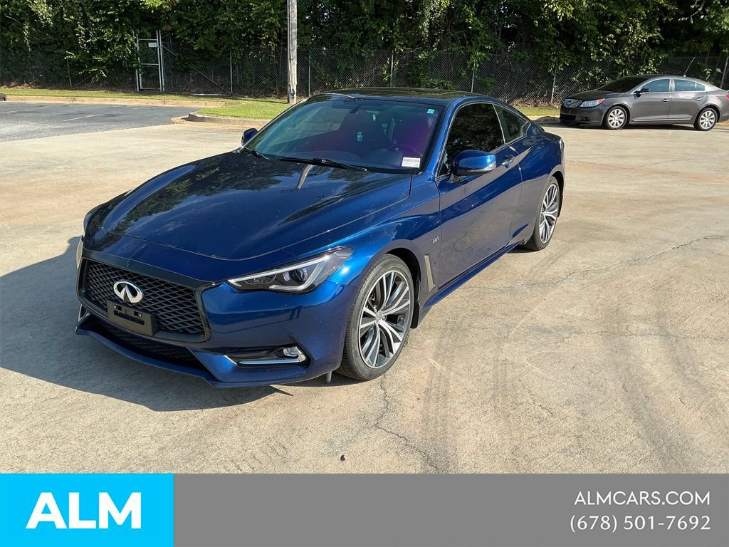 Used 2018 INFINITI Q60 3.0t Luxe w/ Sensory Package 3.0T Luxe AWD/4WD image 1