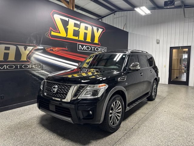 Used 2018 Nissan Armada Platinum w/ Captain Seat Package AWD/4WD image 1