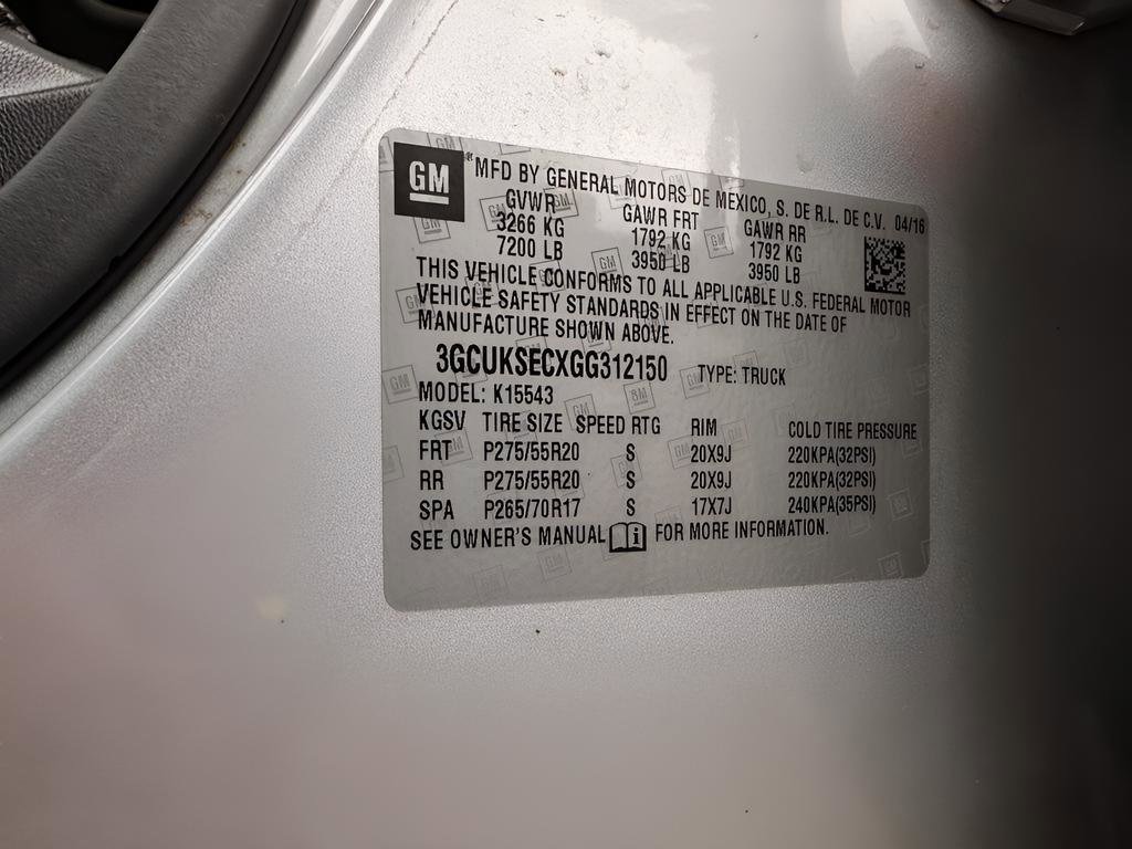 Used 2016 Chevrolet Silverado 1500 LTZ Z71 w/ LTZ Plus Package image 25