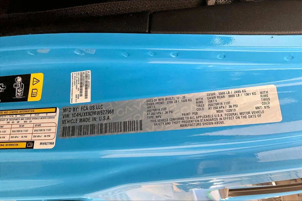 Used 2021 Jeep Wrangler Unlimited Sahara w/ Safety Group image 23