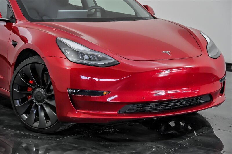 Used 2021 Tesla Model 3 Performance AWD/4WD image 2