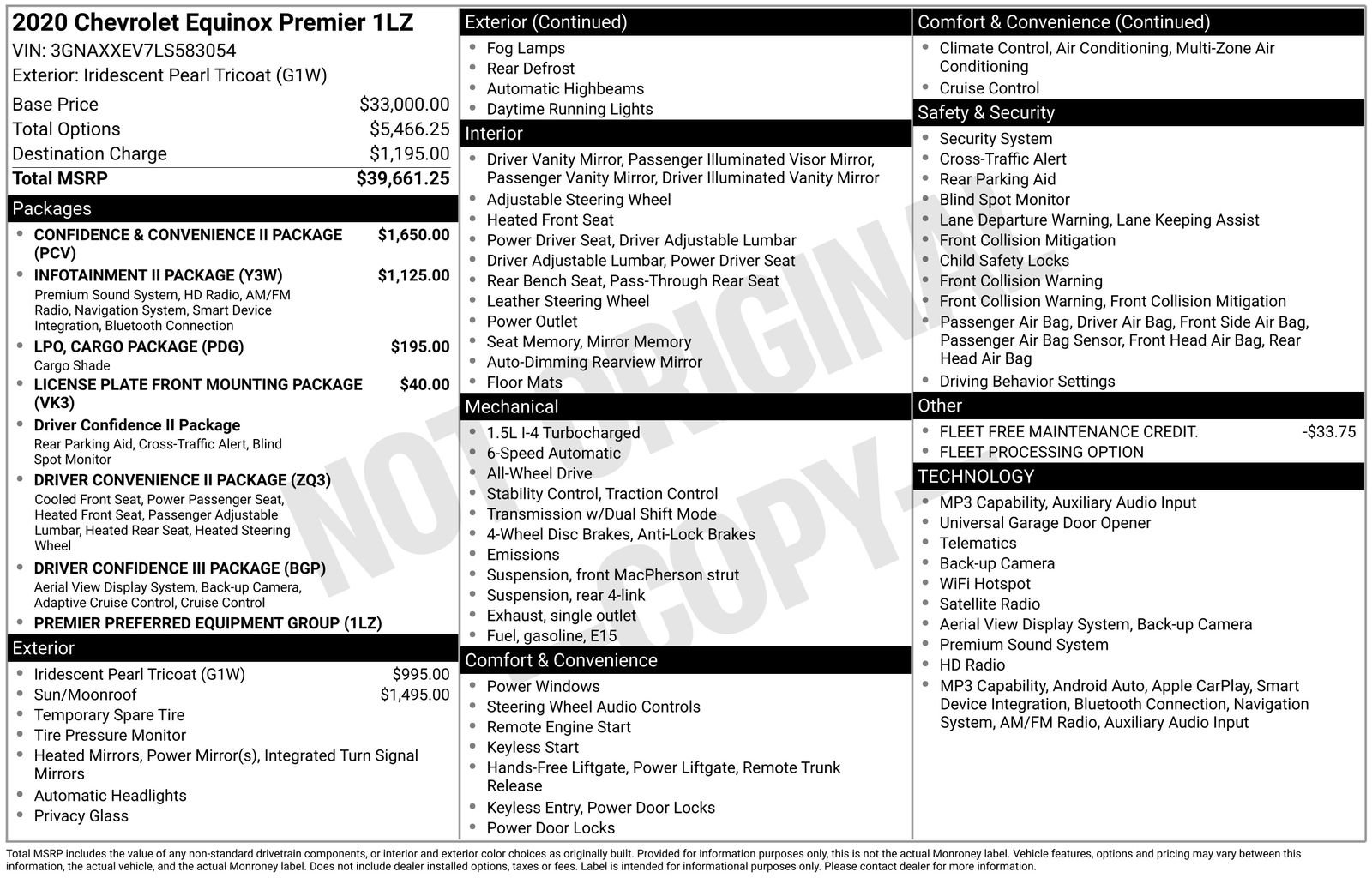 Used 2020 Chevrolet Equinox Premier AWD/4WD image 5