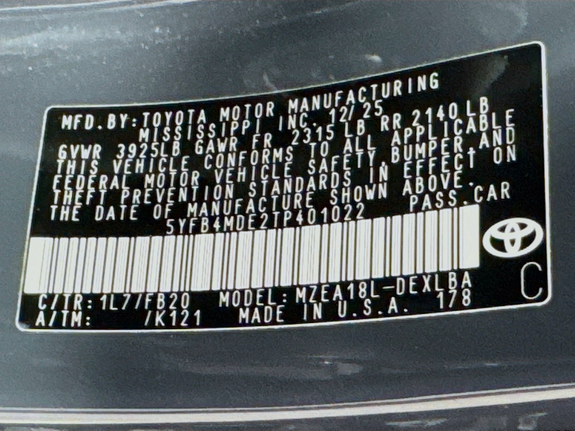 Certified 2026 Toyota Corolla LE FWD image 30