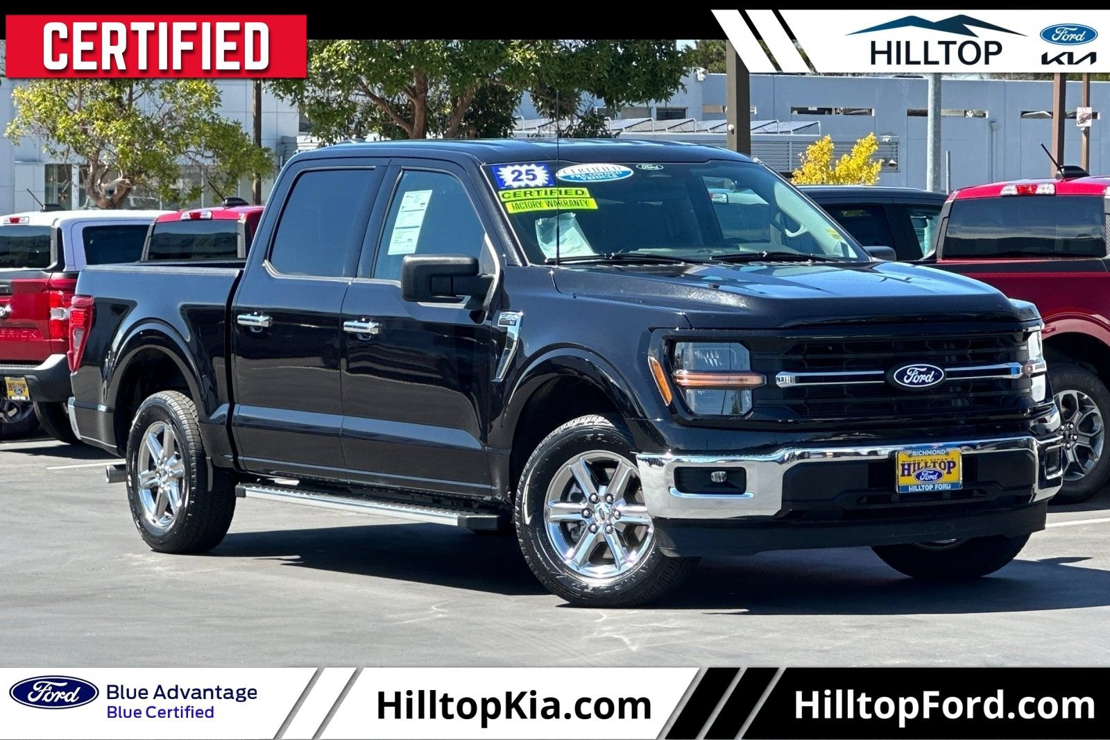 Certified 2025 Ford F150 XLT w/ Equipment Group 301A Standard RWD image 1