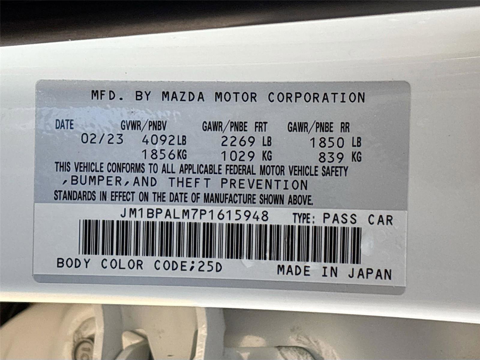Used 2023 MAZDA MAZDA3 s image 36