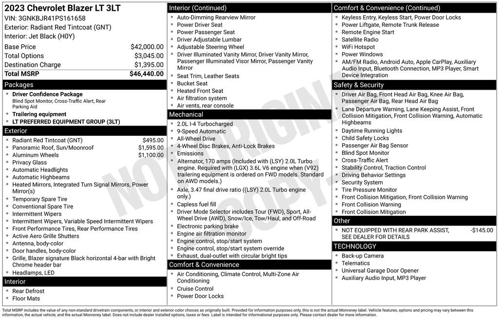 Certified 2023 Chevrolet Blazer LT image 35