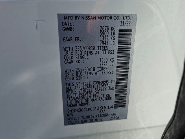 Used 2023 Nissan Pathfinder SL w/ Lighting Package (N92) image 16