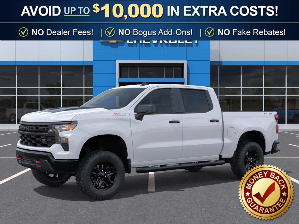 New 2026 Chevrolet Silverado 1500 Custom Trail Boss w/ LPO, Dark Essentials Package AWD/4WD image 2