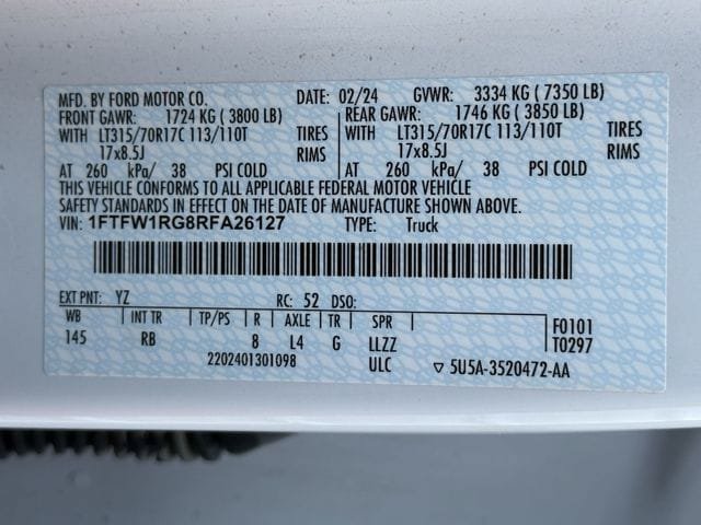 Used 2024 Ford F150 Raptor AWD/4WD image 32