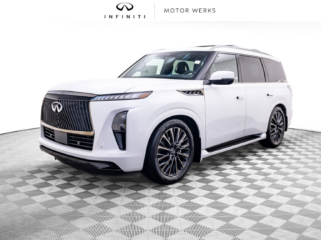 New 2027 INFINITI QX80 Autograph w/ Premium Cargo Package AWD/4WD 360° Tour