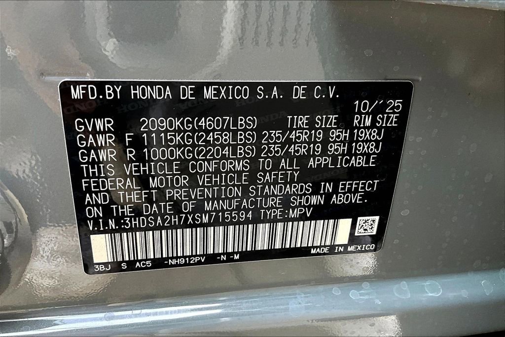 New 2025 Acura ADX A-Spec image 26