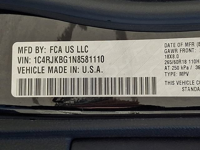 Used 2022 Jeep Grand Cherokee L Limited w/ Luxury Tech Group II AWD/4WD image 28