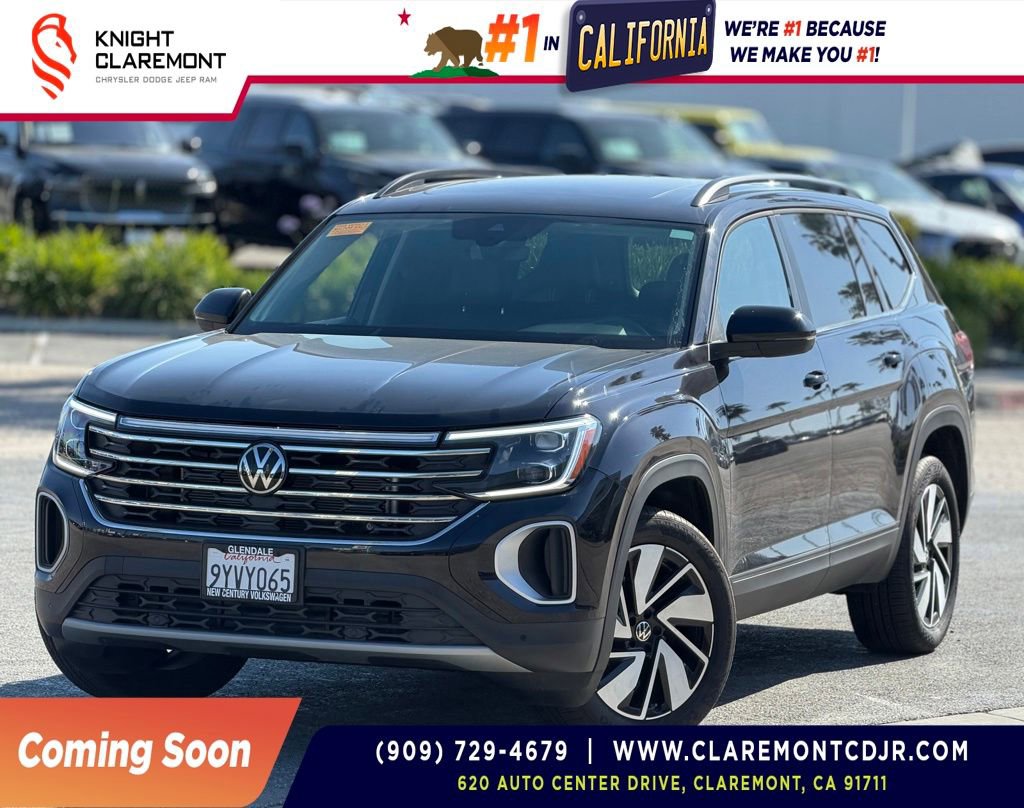 Used 2024 Volkswagen Atlas SE AWD/4WD image 1
