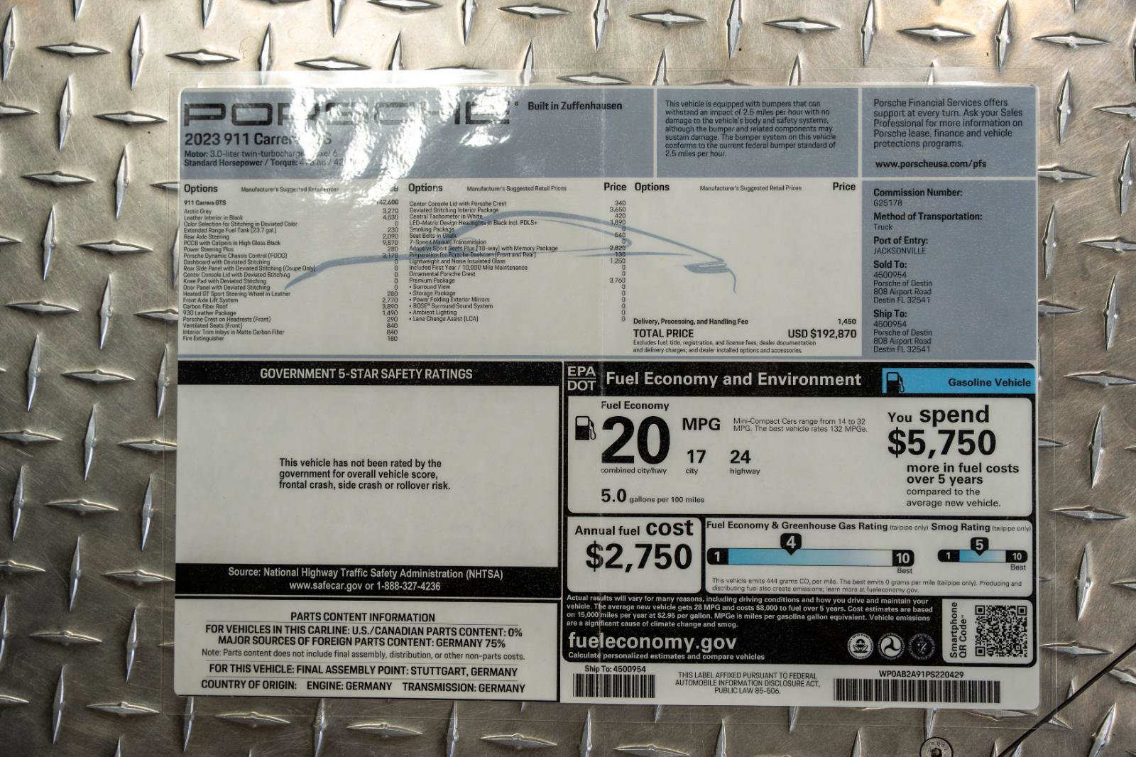 Used 2023 Porsche 911 Carrera GTS image 70