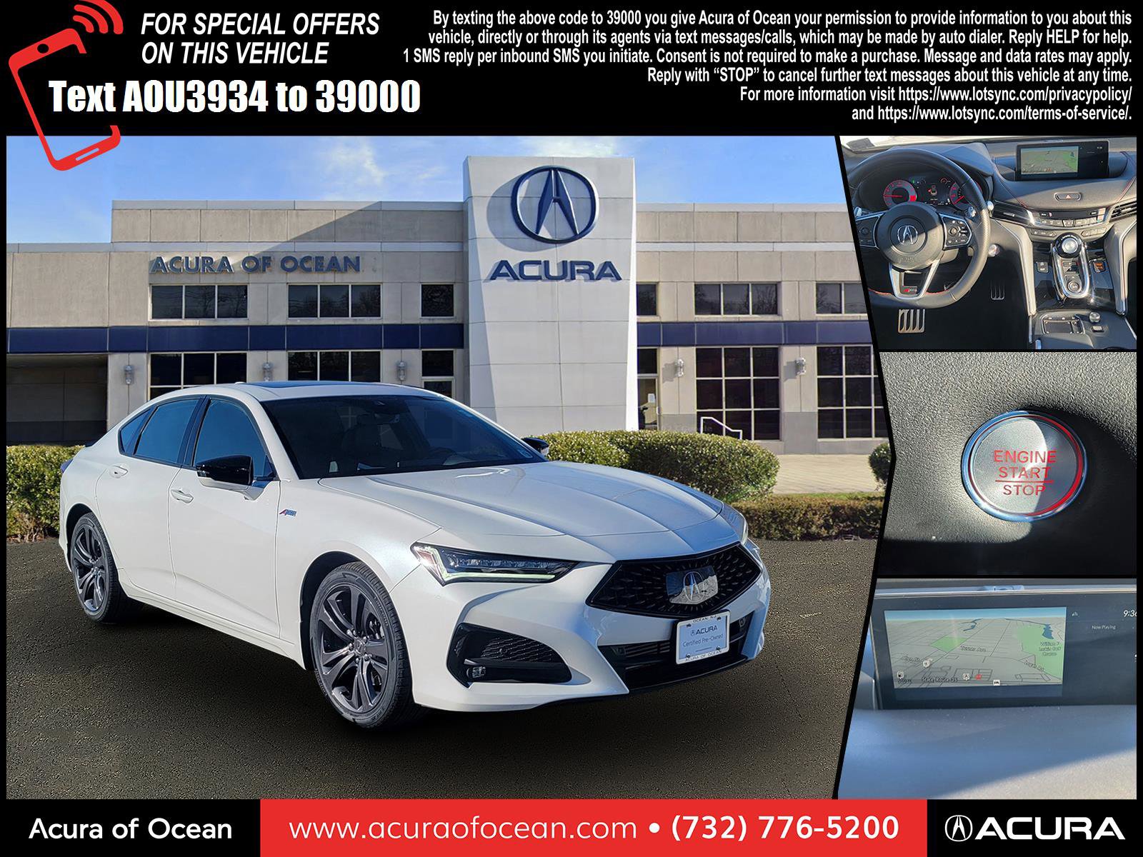 Certified 2022 Acura TLX SH-AWD w/ A-SPEC Pkg