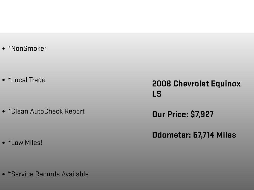 Used 2008 Chevrolet Equinox LS AWD/4WD image 6
