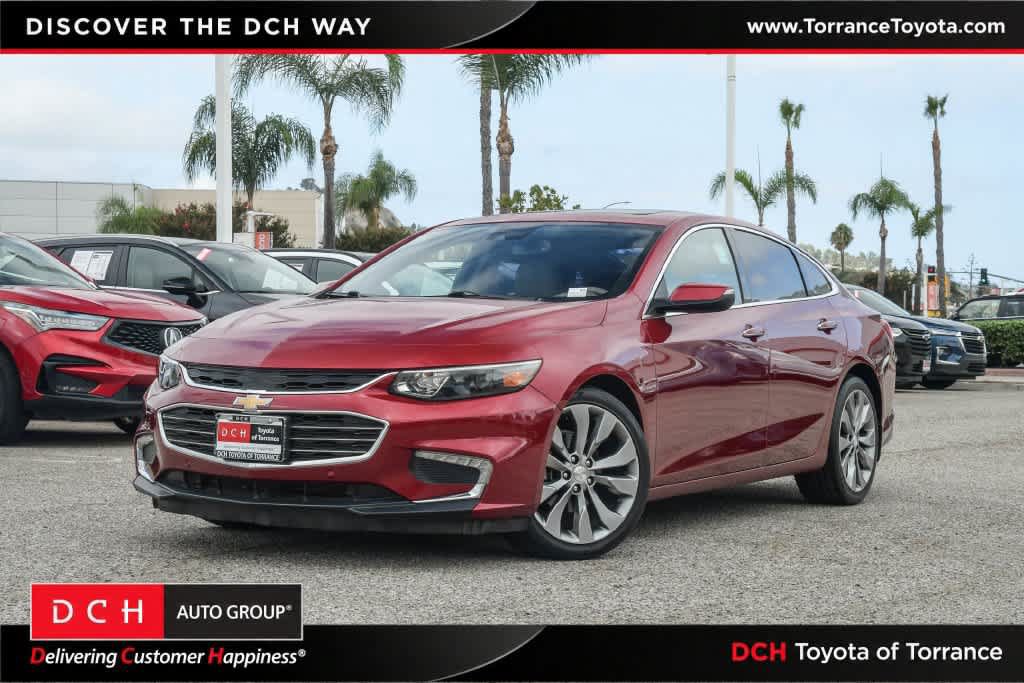 Used 2018 Chevrolet Malibu Premier w/ Premier Sun and Wheel Package